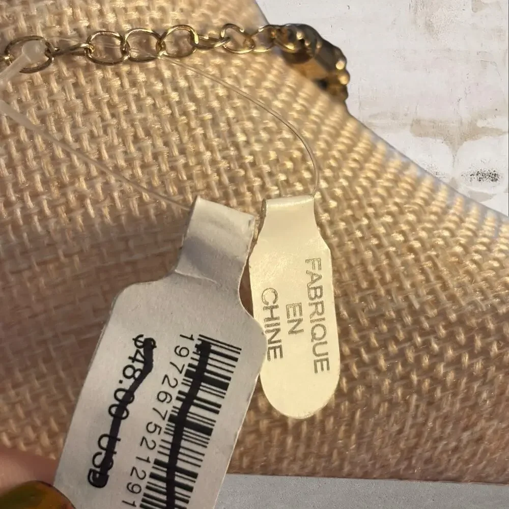 Free People $48 Brandy Boho Style Pendant Choker Necklace NWT - Picture 5 of 6